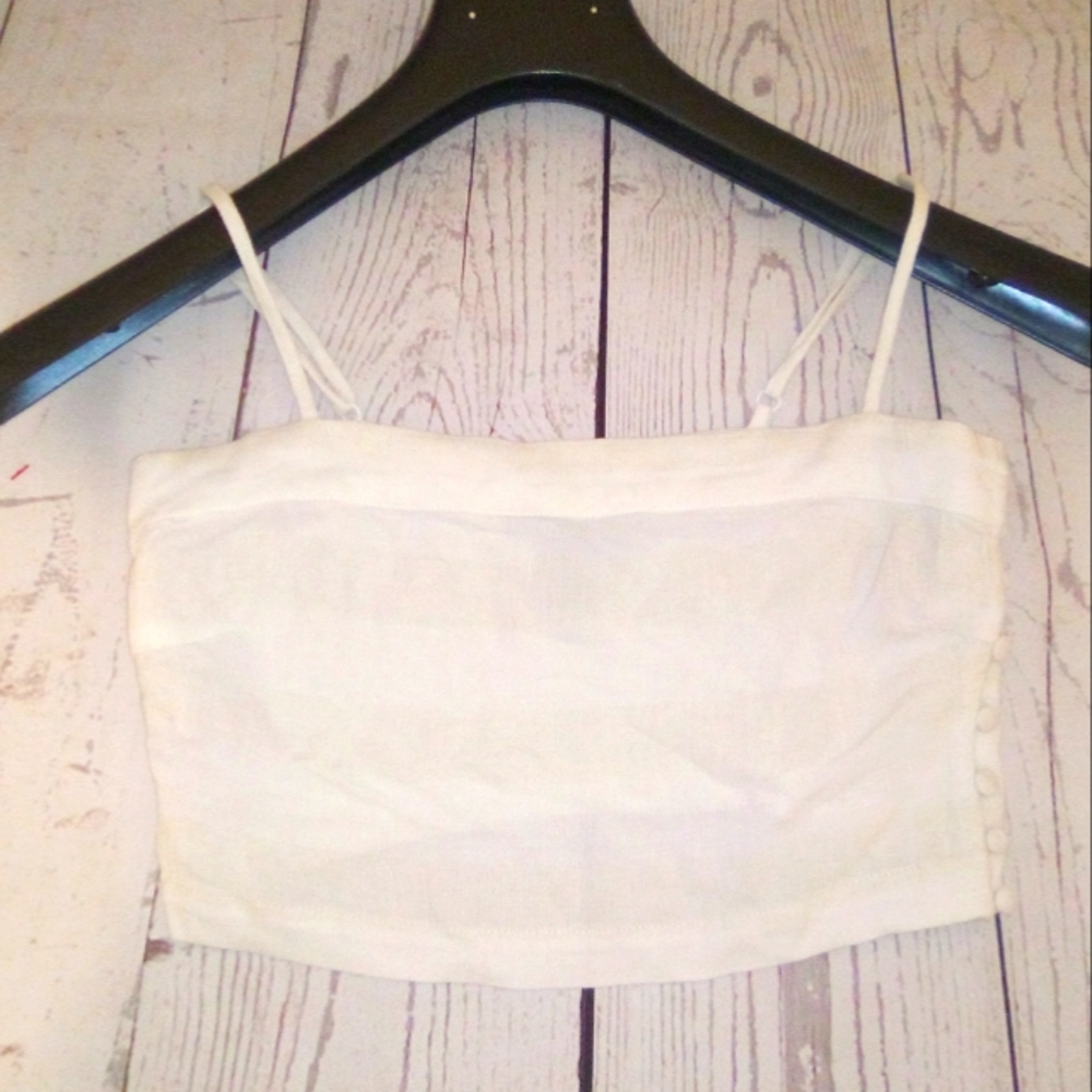 Forever 21 White Halter Top